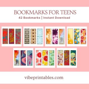 42 Bookmarks For Teenagers And Adults