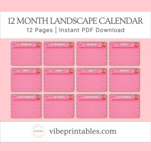 Pink Spring Journal Or Binder