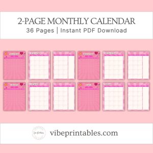 Pink Spring Journal Or Binder