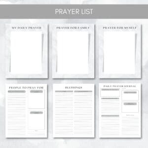 PRAYER JOURNAL