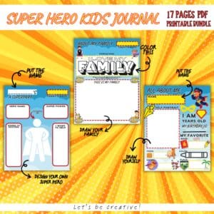 SUPER HERO KIDS JOURNAL