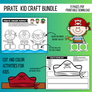 PIRATE KID CRAFT BUNDLE