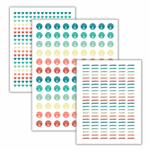 GREEN PLANNER STICKERS