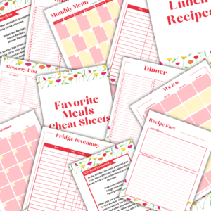 Red Flower Kitchen Planner