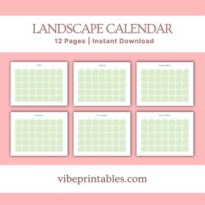 Green Flower Kitchen Planner