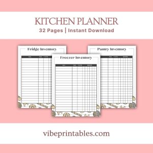 Yellow Kitchen Planner