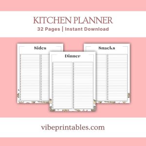 Yellow Kitchen Planner