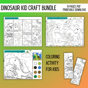 DINOSAUR KID CRAFT BUNDLE