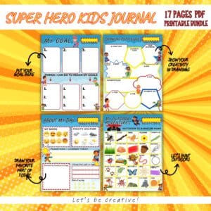 SUPER HERO KIDS JOURNAL