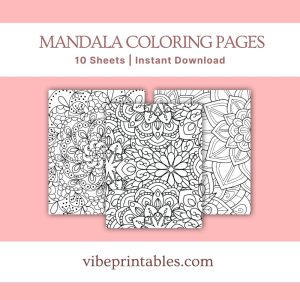 Mandala Coloring Pages