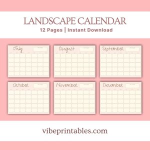 Pastel Home Management Planner Or Binder