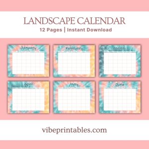 Tie Dye Emergency Planner Or Binder