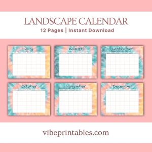 Tie Dye Emergency Planner Or Binder