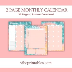 Tie Dye Emergency Planner Or Binder