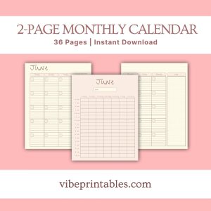 Pastel Home Management Planner Or Binder