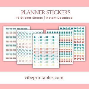 Green Planner Stickers