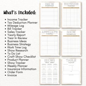 CRAFT SHOW PLANNER