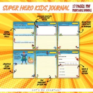 SUPER HERO KIDS JOURNAL