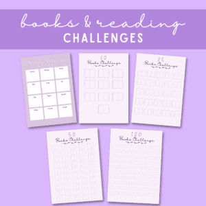 PURPLE READING PLANNER BUNDLE