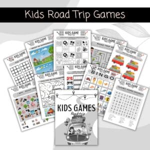 BLACK & WHITE ROAD TRIP PLANNER