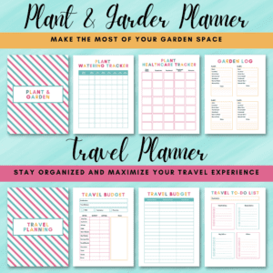 Multicolor Printable Home Management Binder