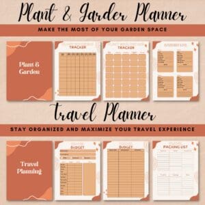 Orange Printable Home Management Binder