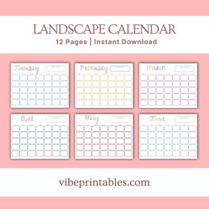 Multicolor Home Management Planner Or Binder