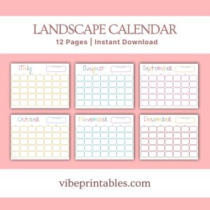 Multicolor Home Management Planner Or Binder