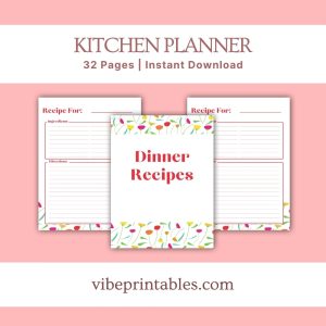 Red Flower Kitchen Planner