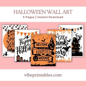 Halloween Printable Wall Art