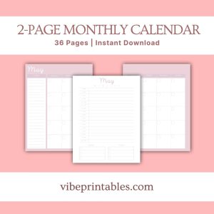 Pink Emergency Planner Or Binder