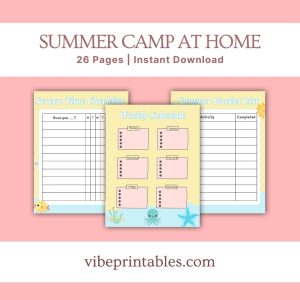 Summer Camp At Home