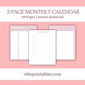 Pink Emergency Planner Or Binder