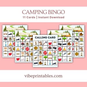 Camping Bingo