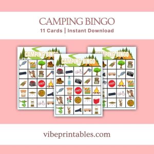 Camping Bingo