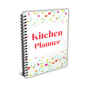 Red Flower Kitchen Planner