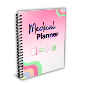 COLORFUL MEDICAL PLANNER