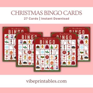 Christmas Bingo Cards