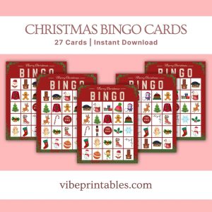 Christmas Bingo Cards