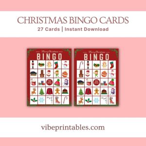 Christmas Bingo Cards