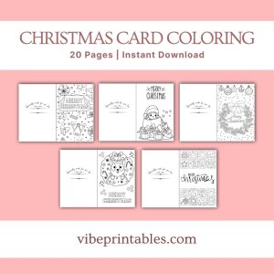 Christmas Card Coloring