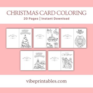 Christmas Card Coloring