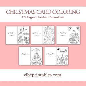 Christmas Card Coloring