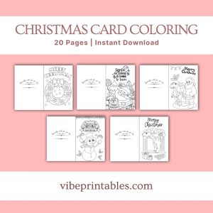 Christmas Card Coloring