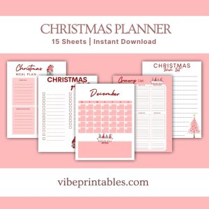 Christmas Planner, Dear Santa Letter & Gift Tags