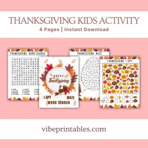 Thanksgiving Kids Games