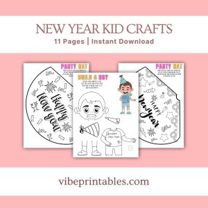 New Year Kid Crafts