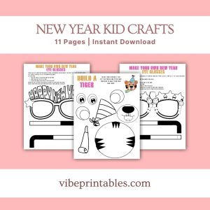 New Year Kid Crafts