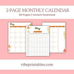 Floral Thanksgiving Planner Or Binder