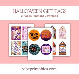 Halloween Gift Tags